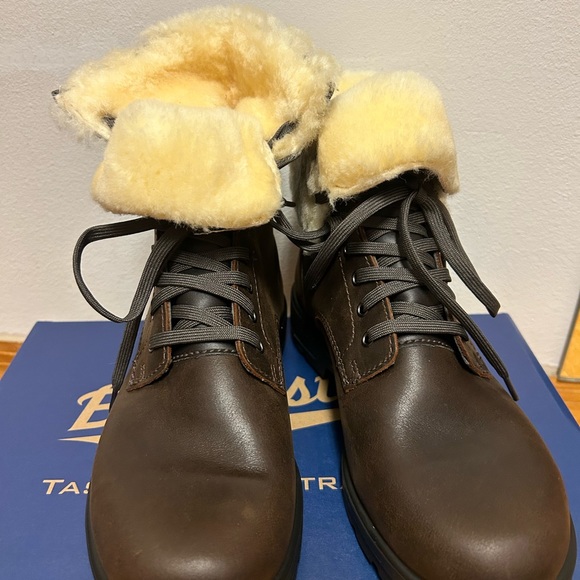 New Blundstone Thermal Fur Lace Up Leather Waterproof boots AU 4 - US women’s 7 - Picture 9 of 12